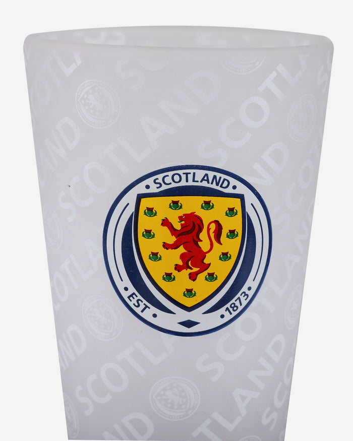 Scotland Frosted Tumbler Glass FOCO - FOCO.com | UK & IRE