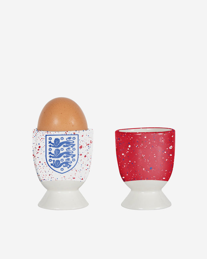 England 2 Pack Paint Splatter Egg Cup FOCO - FOCO.com | UK & IRE