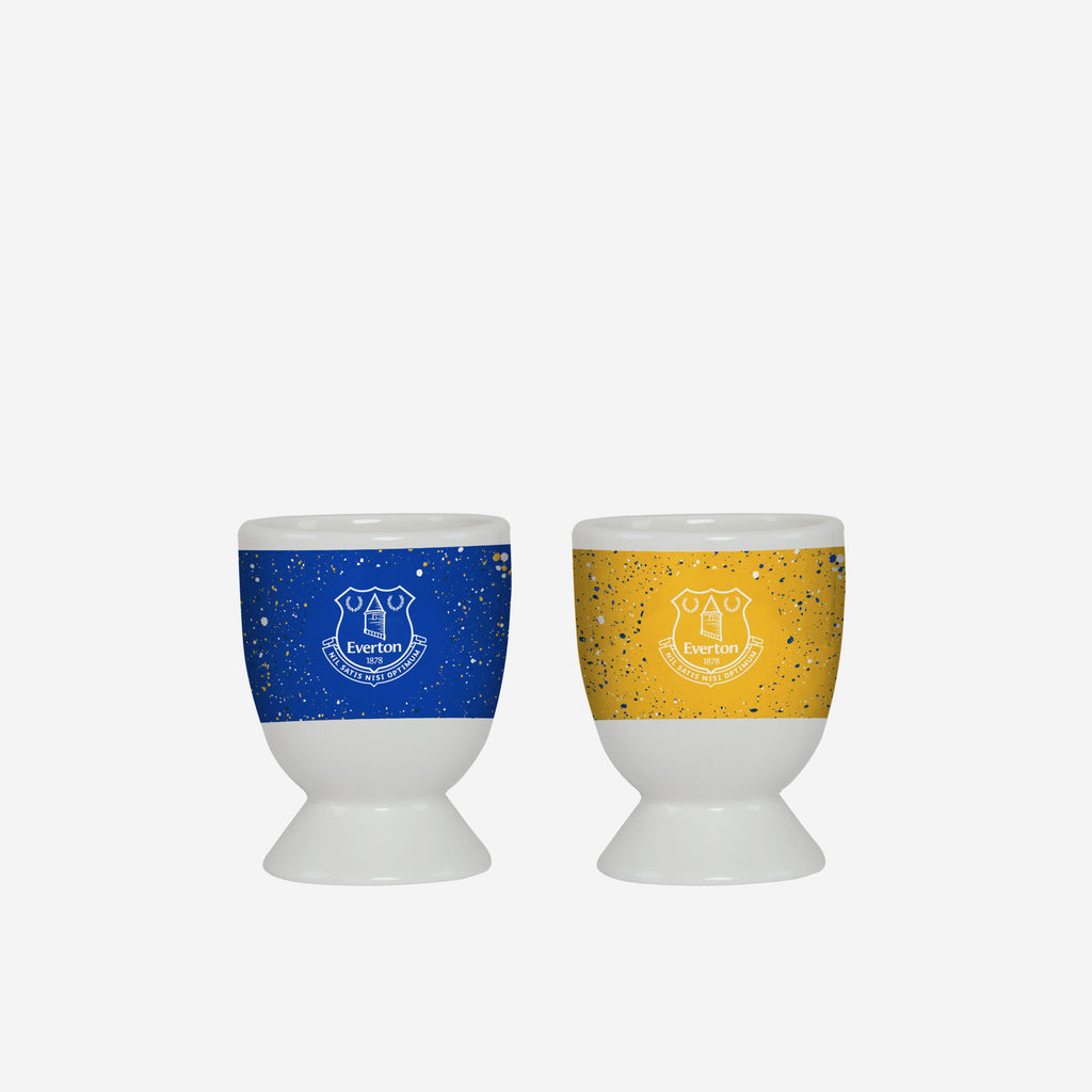 Everton FC 2 Pack Paint Splatter Egg Cup FOCO - FOCO.com | UK & IRE