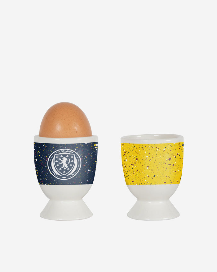 Scotland 2 Pack Paint Splatter Egg Cup FOCO - FOCO.com | UK & IRE