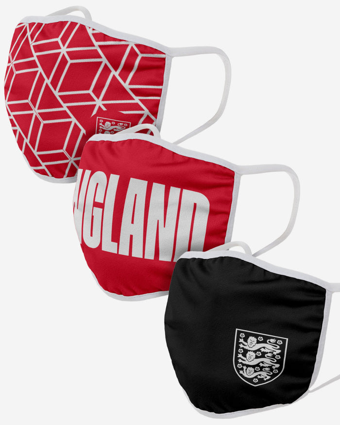 England 3 Pack Printed Face Cover FOCO - FOCO.com | UK & IRE