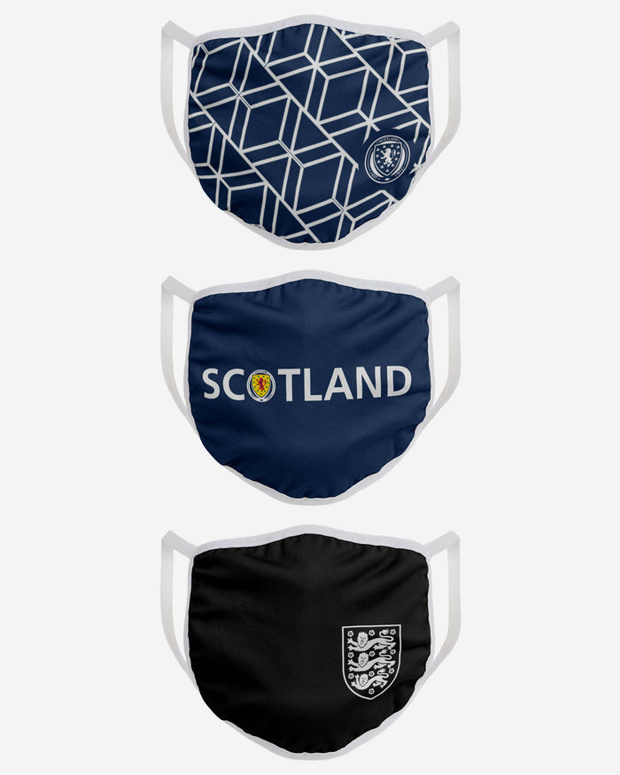 Scotland 3 Pack Printed Face Cover FOCO - FOCO.com | UK & IRE