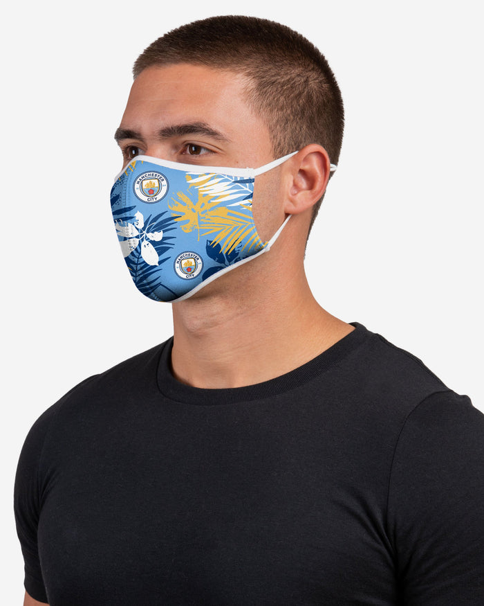 Manchester City FC Floral Spring Face Cover FOCO - FOCO.com | UK & IRE