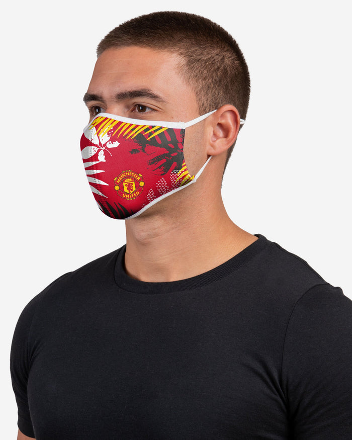 Manchester United FC Floral Spring Face Cover FOCO - FOCO.com | UK & IRE