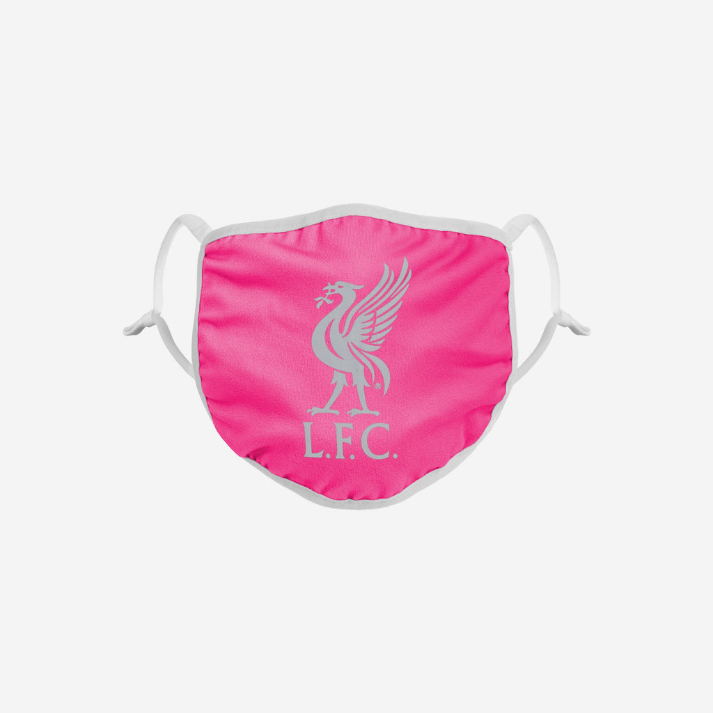 Liverpool FC Pink Neon Reflective Face Cover FOCO - FOCO.com | UK & IRE