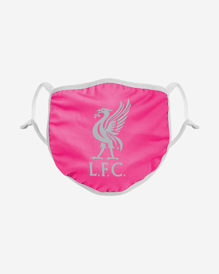 Liverpool FC Pink Neon Reflective Face Cover FOCO - FOCO.com | UK & IRE
