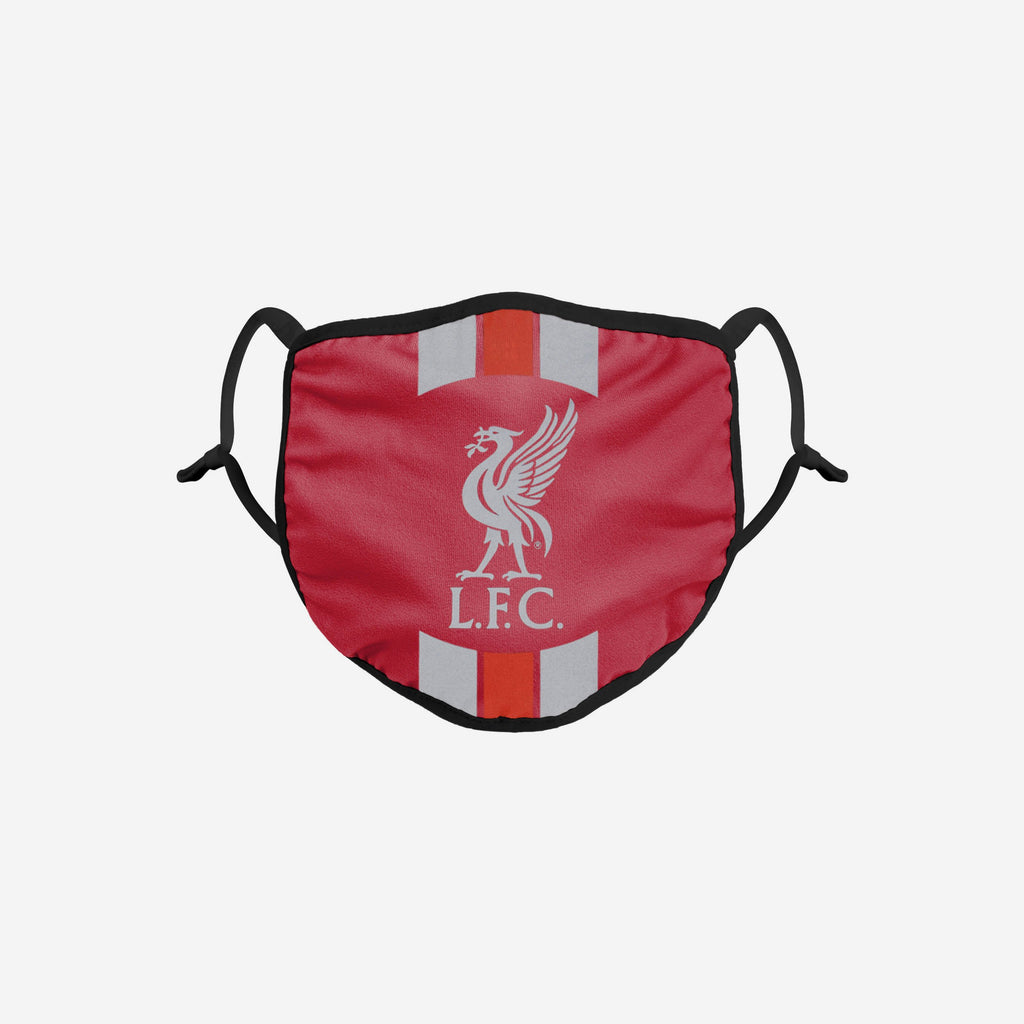 Liverpool FC Stripe Logo Reflective Face Cover FOCO - FOCO.com | UK & IRE