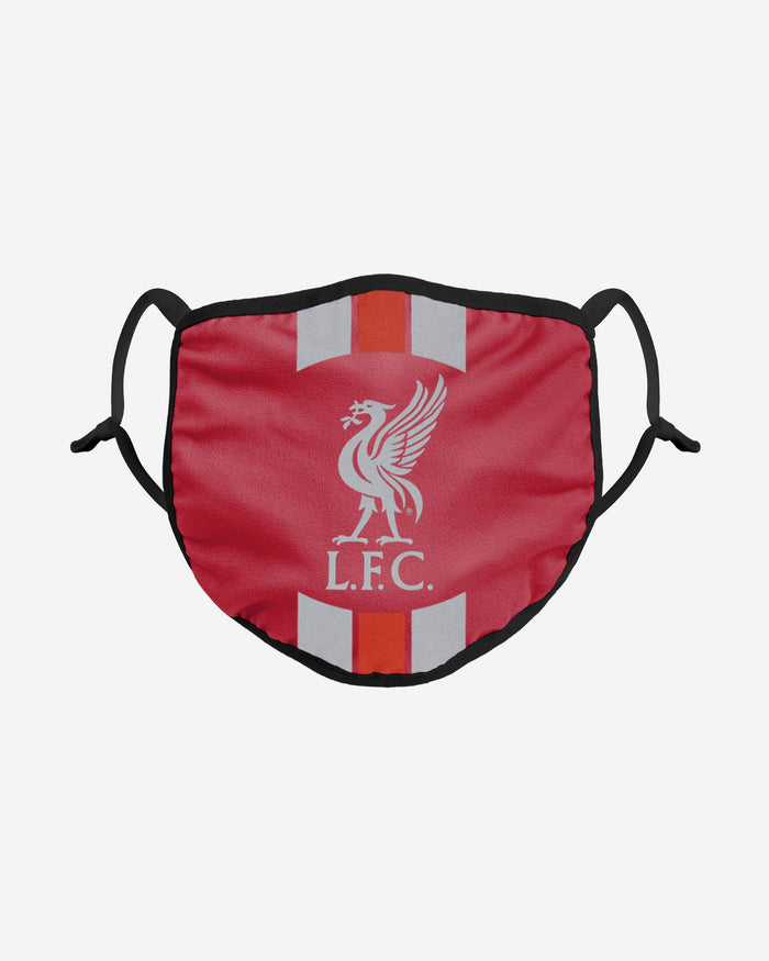 Liverpool FC Stripe Logo Reflective Face Cover FOCO - FOCO.com | UK & IRE
