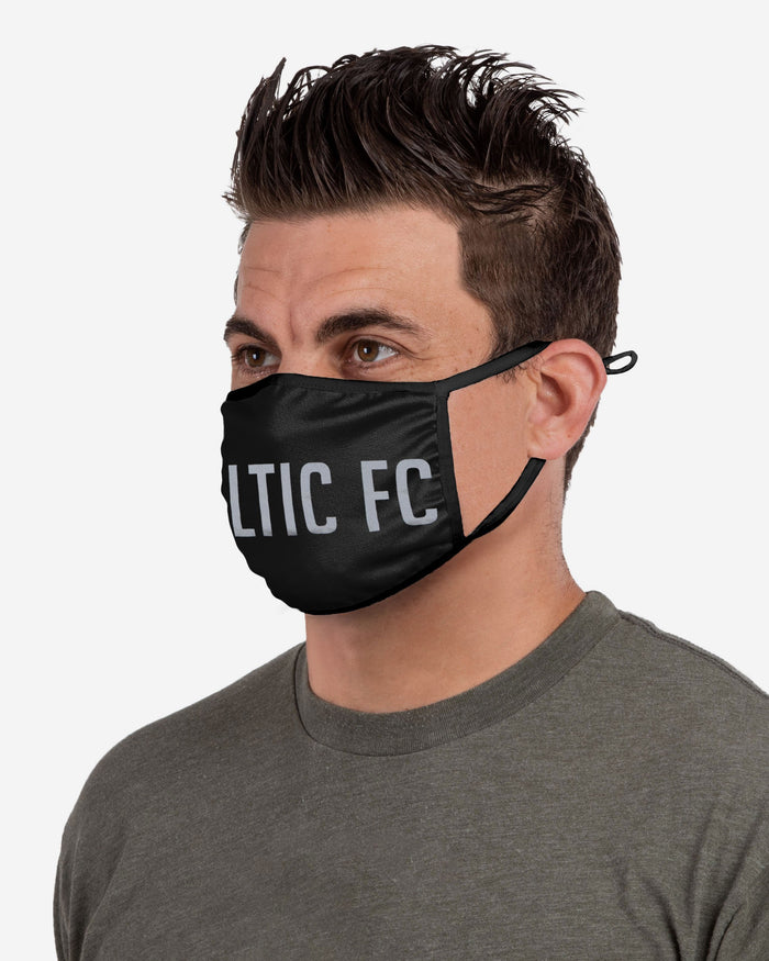 Celtic FC Reflective Wordmark Face Cover FOCO - FOCO.com | UK & IRE