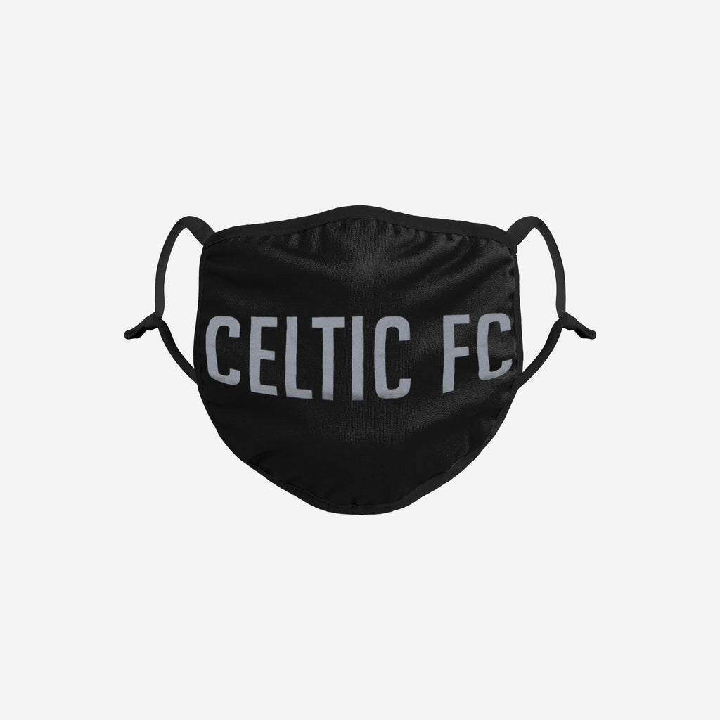 Celtic FC Reflective Wordmark Face Cover FOCO - FOCO.com | UK & IRE