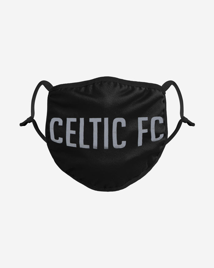 Celtic FC Reflective Wordmark Face Cover FOCO - FOCO.com | UK & IRE