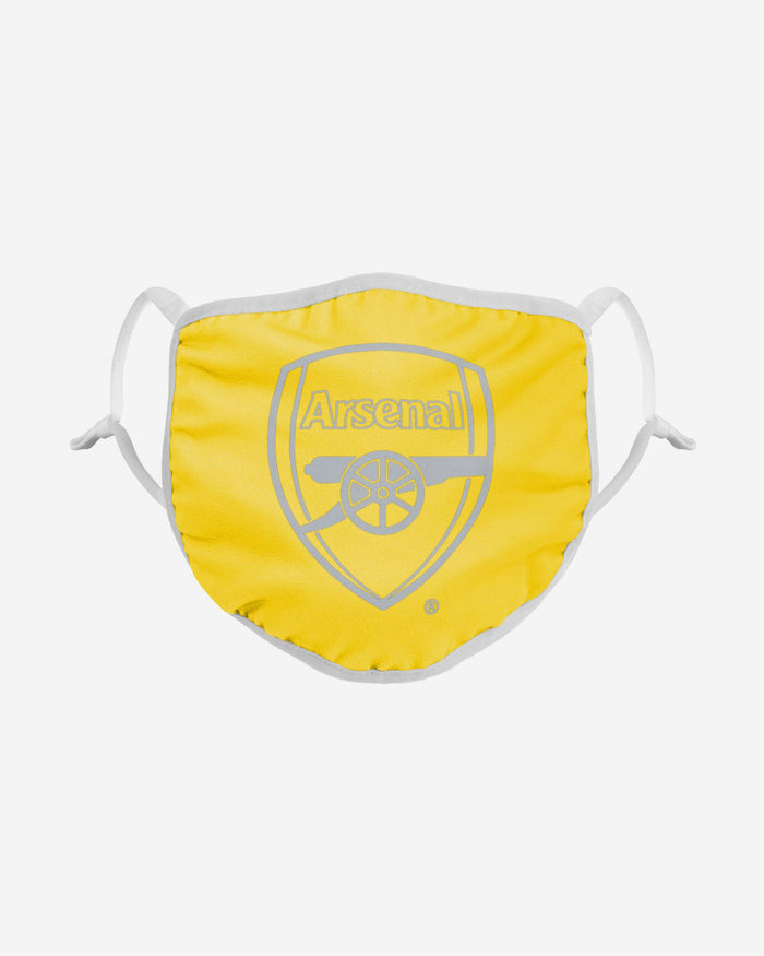 Arsenal FC Yellow Neon Reflective Face Cover FOCO - FOCO.com | UK & IRE