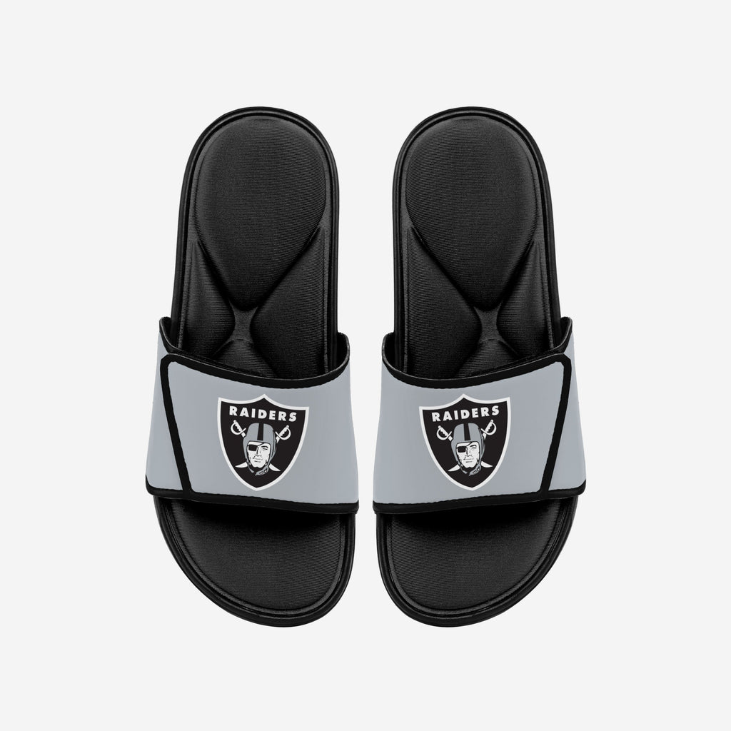 Las Vegas Raiders Foam Sport Slide FOCO S - FOCO.com | UK & IRE