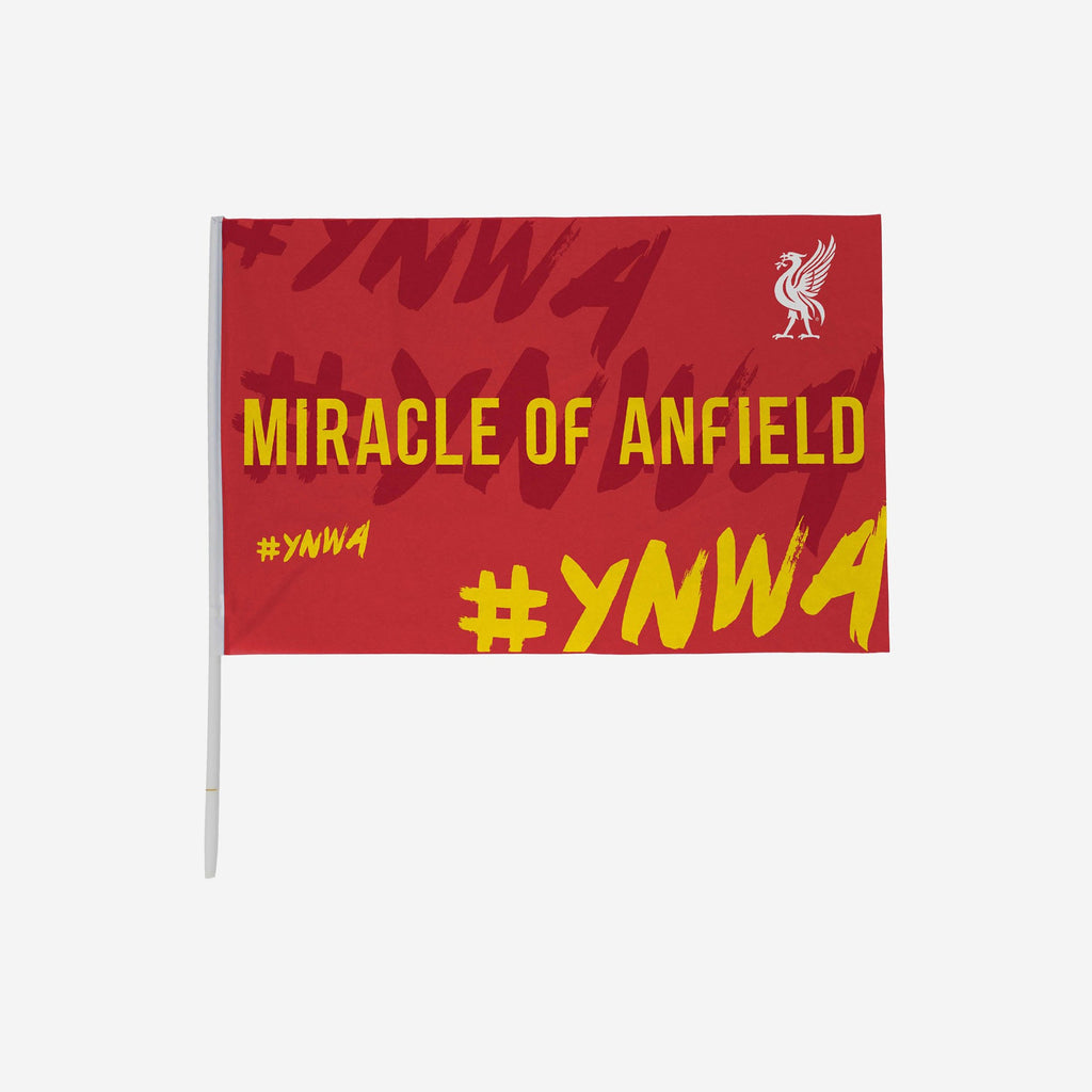 Liverpool FC Miracle Of Anfield 3 x 2 Flag FOCO - FOCO.com | UK & IRE