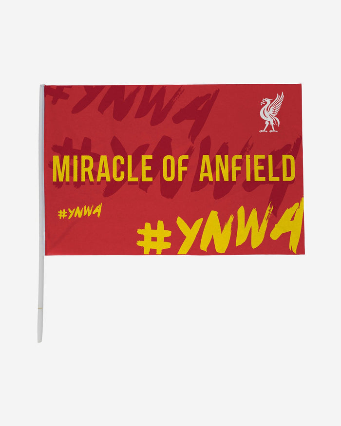 Liverpool FC Miracle Of Anfield 3 x 2 Flag FOCO - FOCO.com | UK & IRE