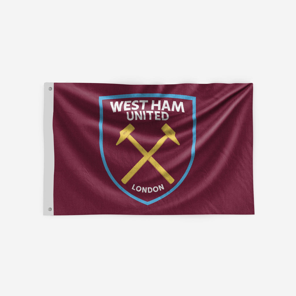 West Ham United FC Core Crest Flag FOCO - FOCO.com | UK & IRE