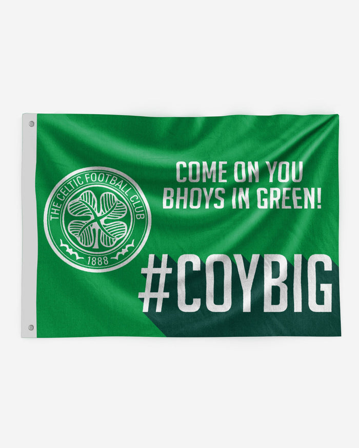 Celtic FC Motivational Slogan Flag FOCO - FOCO.com | UK & IRE