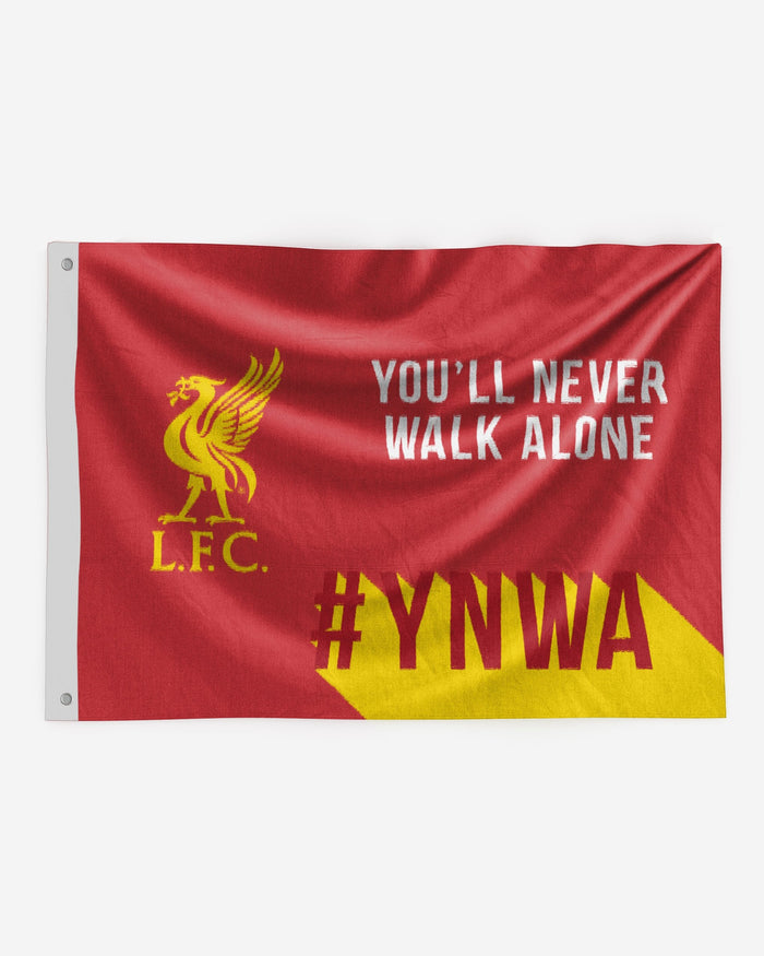 Liverpool FC Motivational Slogan Flag FOCO - FOCO.com | UK & IRE