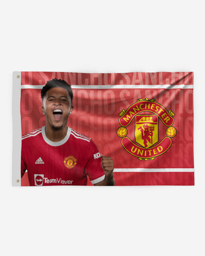Jadon Sancho Manchester United FC 5 x 3 Flag FOCO - FOCO.com | UK & IRE