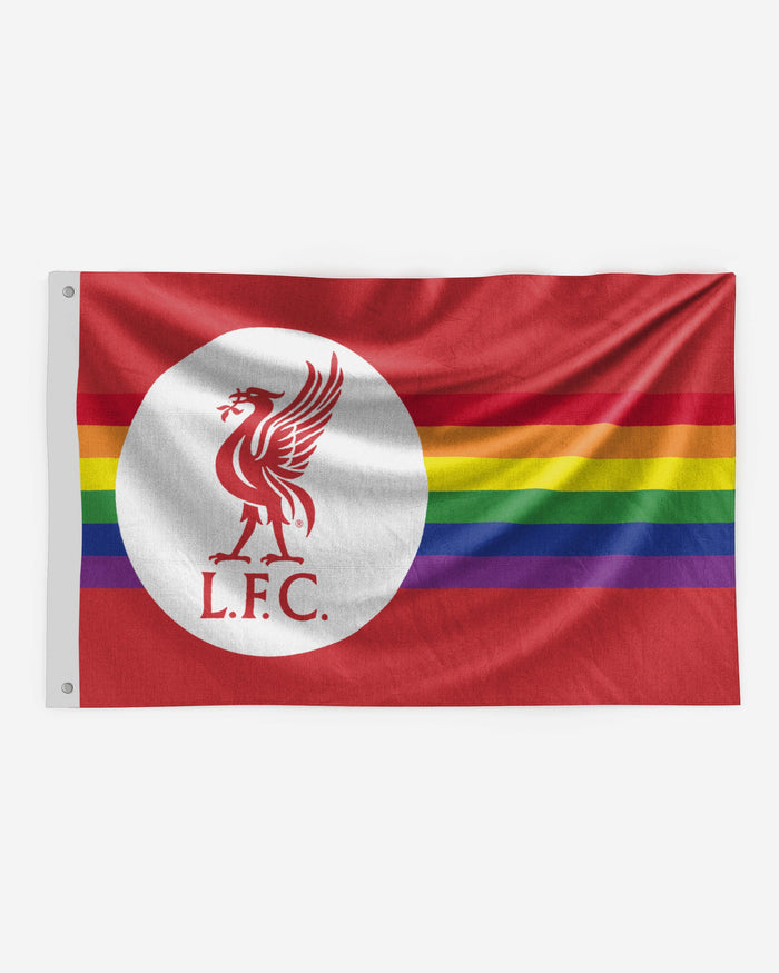 Liverpool FC Rainbow 5x3 Flag FOCO - FOCO.com | UK & IRE