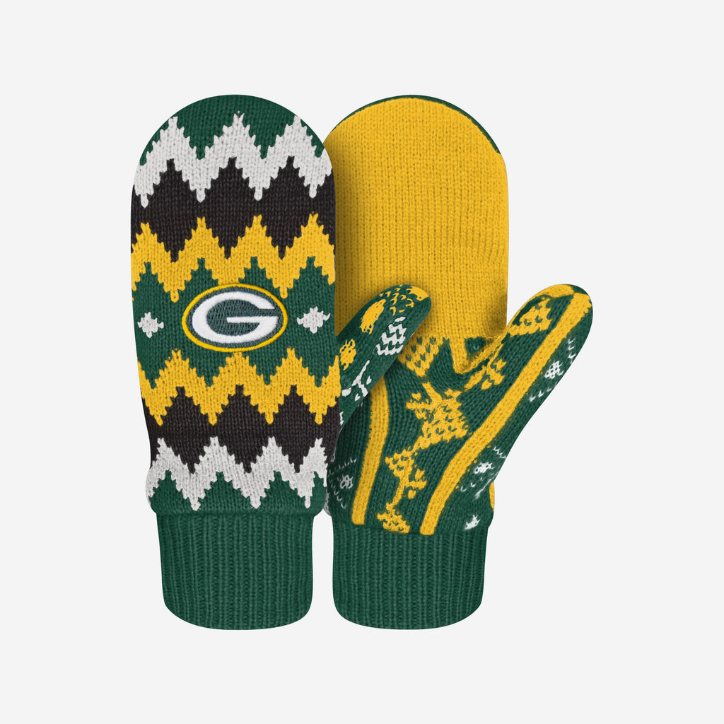 Green Bay Packers Mittens FOCO - FOCO.com | UK & IRE