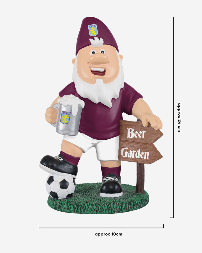 Aston Villa FC Beer Garden Gnome FOCO - FOCO.com | UK & IRE