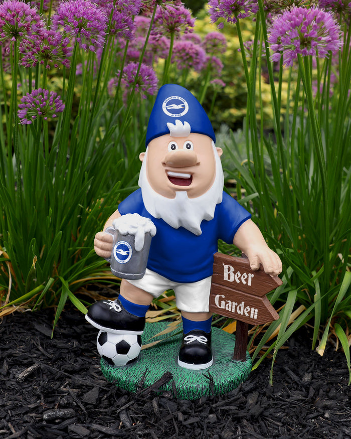 Brighton & Hove Albion FC Beer Garden Gnome FOCO - FOCO.com | UK & IRE