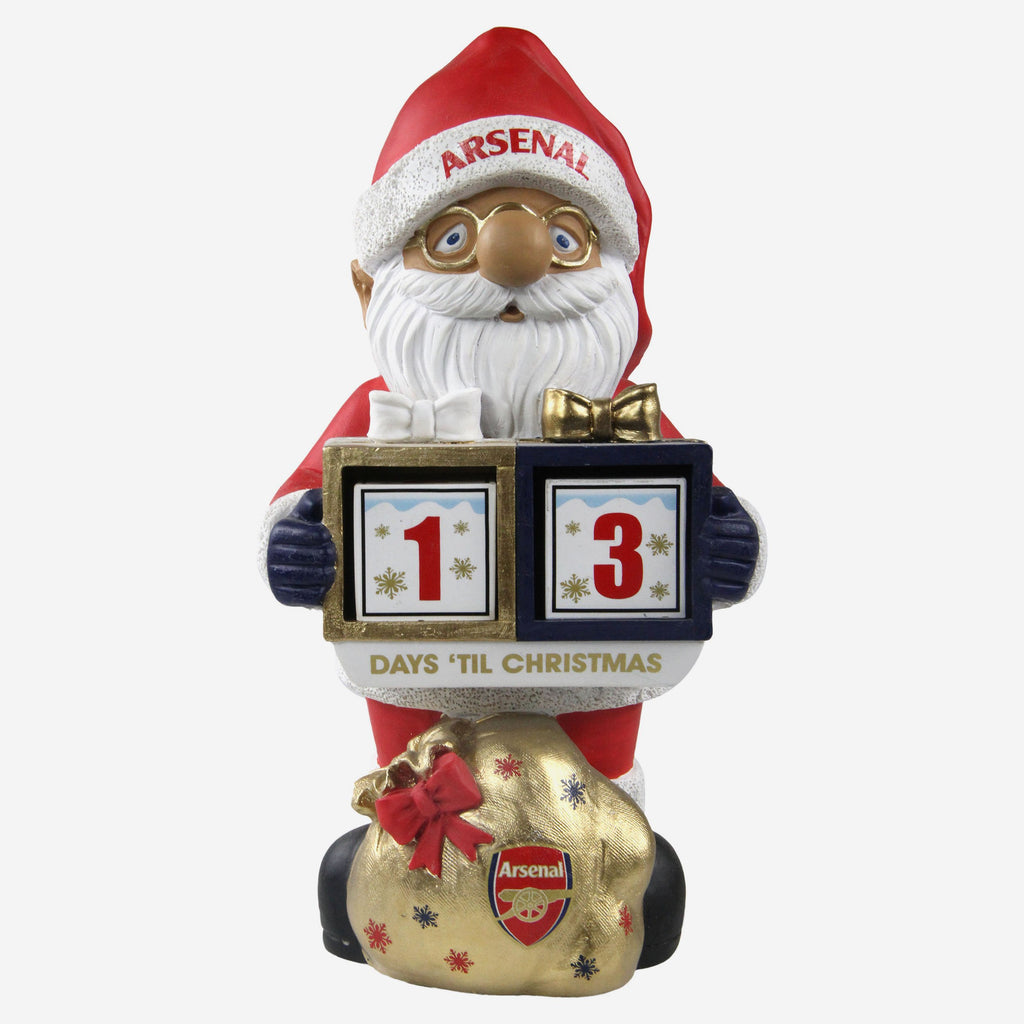 Arsenal FC Christmas Countdown Gnome FOCO - FOCO.com | UK & IRE