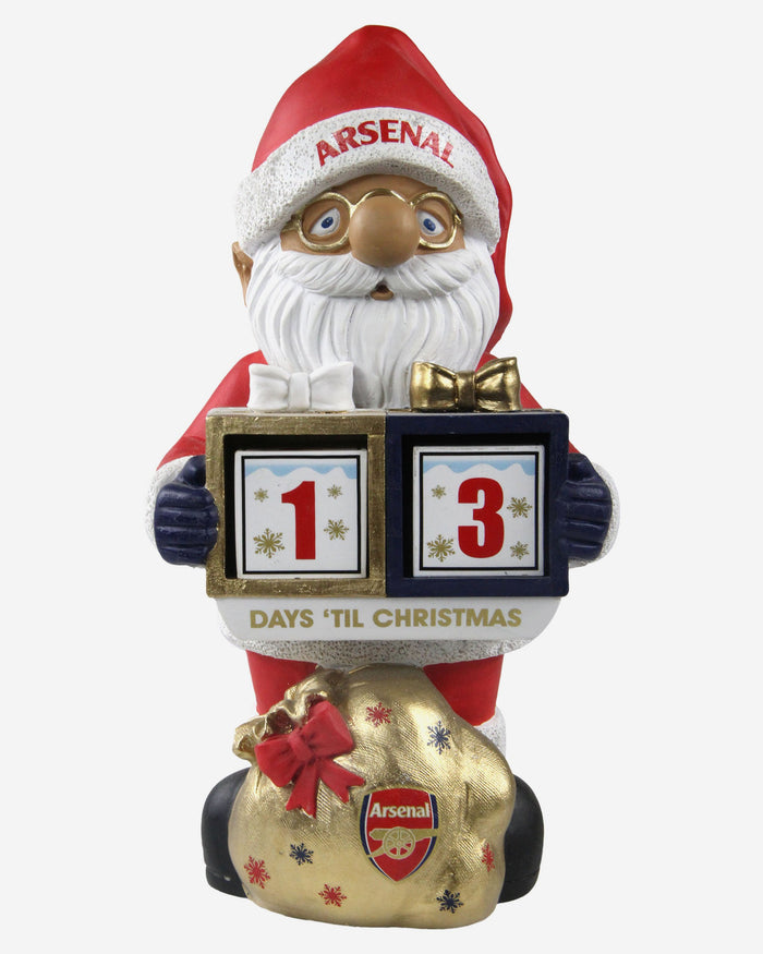 Arsenal FC Christmas Countdown Gnome FOCO - FOCO.com | UK & IRE
