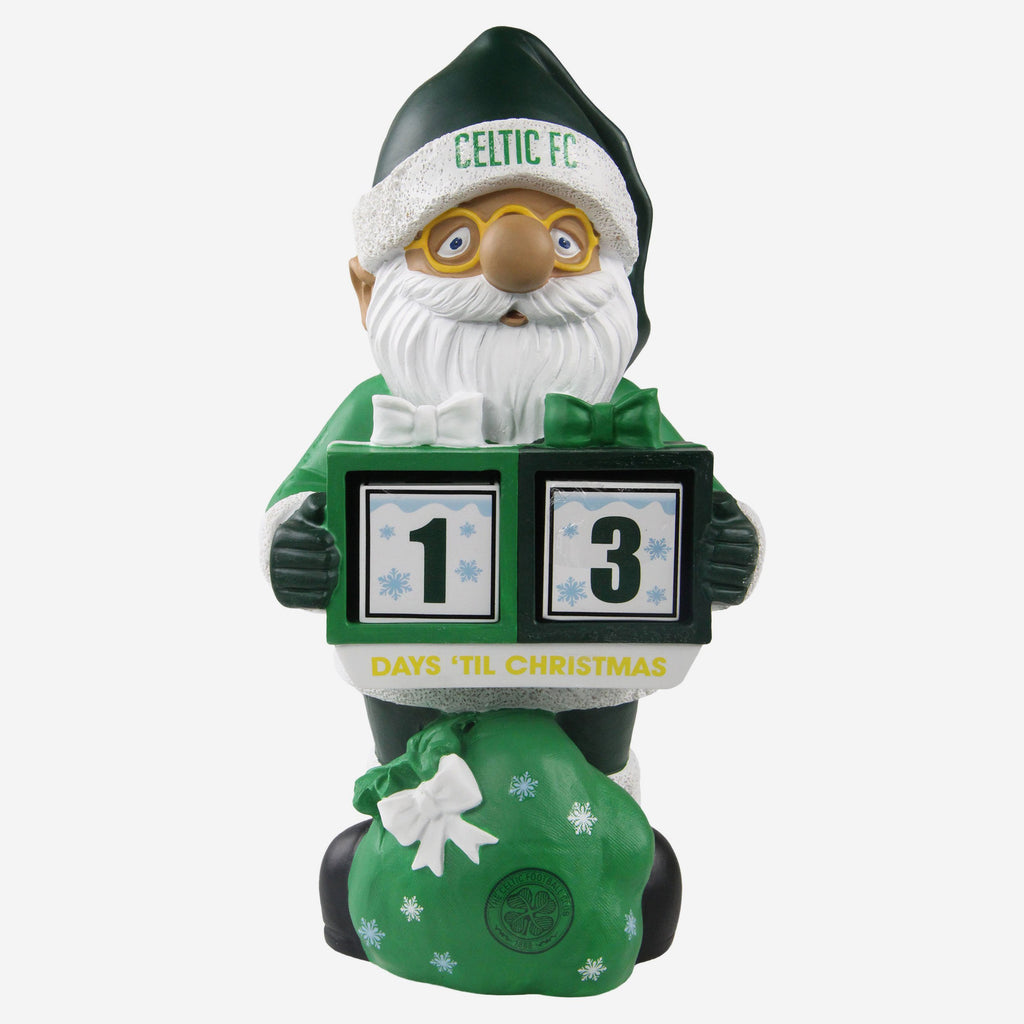 Celtic FC Christmas Countdown Gnome FOCO - FOCO.com | UK & IRE