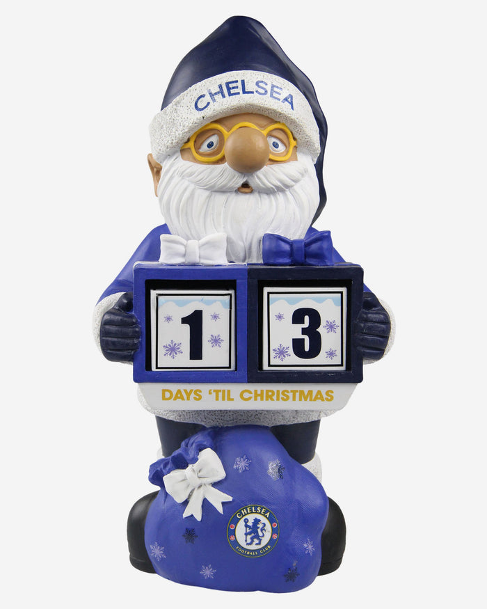 Chelsea FC Christmas Countdown Gnome FOCO - FOCO.com | UK & IRE