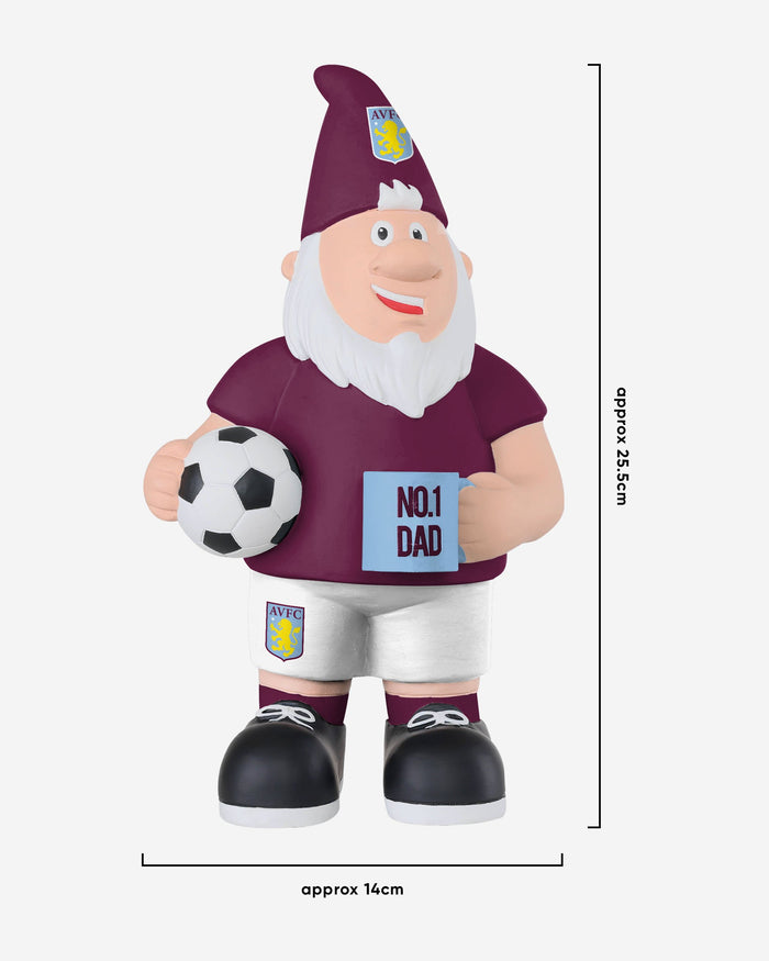 Aston Villa FC Number 1 Dad Gnome FOCO - FOCO.com | UK & IRE