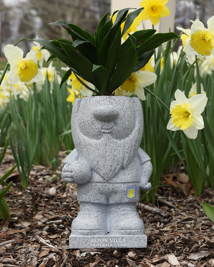 Aston Villa FC Stone Effect Planter Gnome FOCO - FOCO.com | UK & IRE