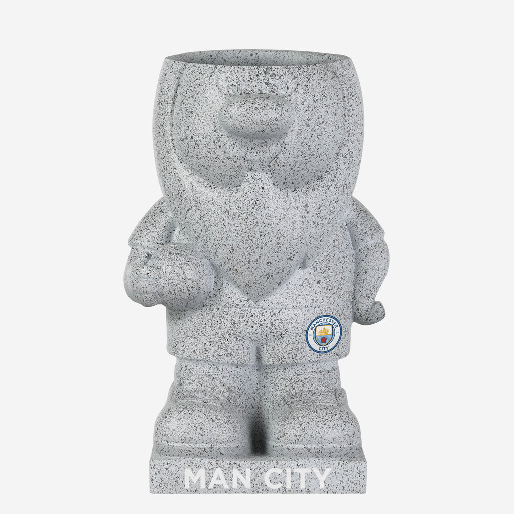 Manchester City FC Stone Effect Planter Gnome FOCO - FOCO.com | UK & IRE