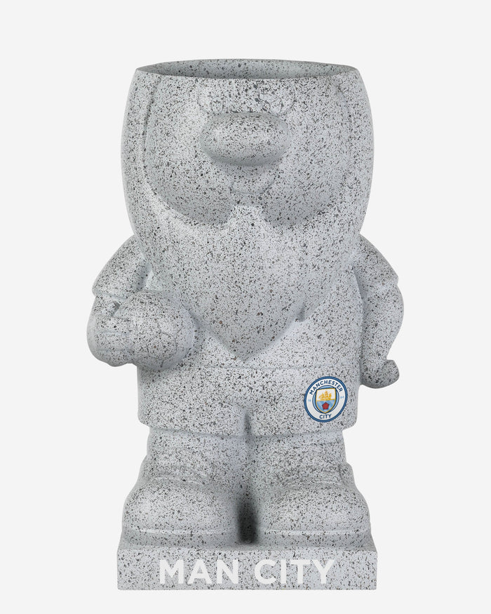 Manchester City FC Stone Effect Planter Gnome FOCO - FOCO.com | UK & IRE
