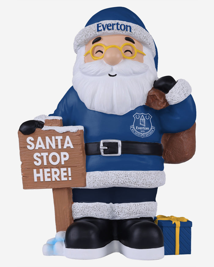 Everton FC Santa Stop Here Gnome FOCO - FOCO.com | UK & IRE