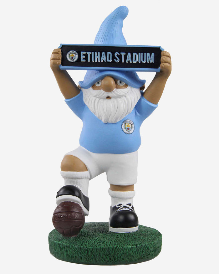 Manchester City FC Vintage Street Sign Gnome FOCO - FOCO.com | UK & IRE