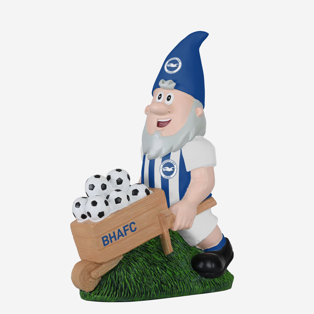 Brighton & Hove Albion FC Wheelbarrow Gnome FOCO - FOCO.com | UK & IRE