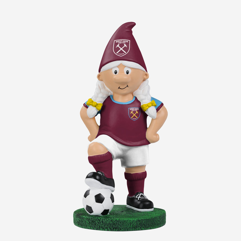 West Ham United FC Female Football Gnome FOCO - FOCO.com | UK & IRE