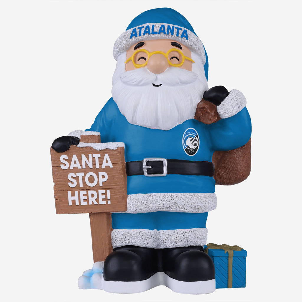 Atalanta B.C. Santa Stop Here Gnome FOCO - FOCO.com | UK & IRE