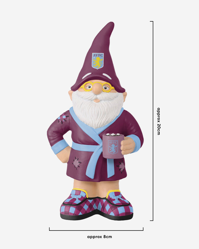 Aston Villa FC Dressing Gown Gnome FOCO - FOCO.com | UK & IRE