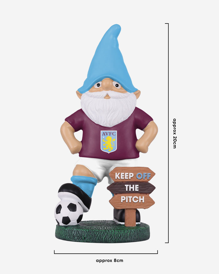 Aston Villa FC Original Keep Off The Pitch Gnome FOCO - FOCO.com | UK & IRE