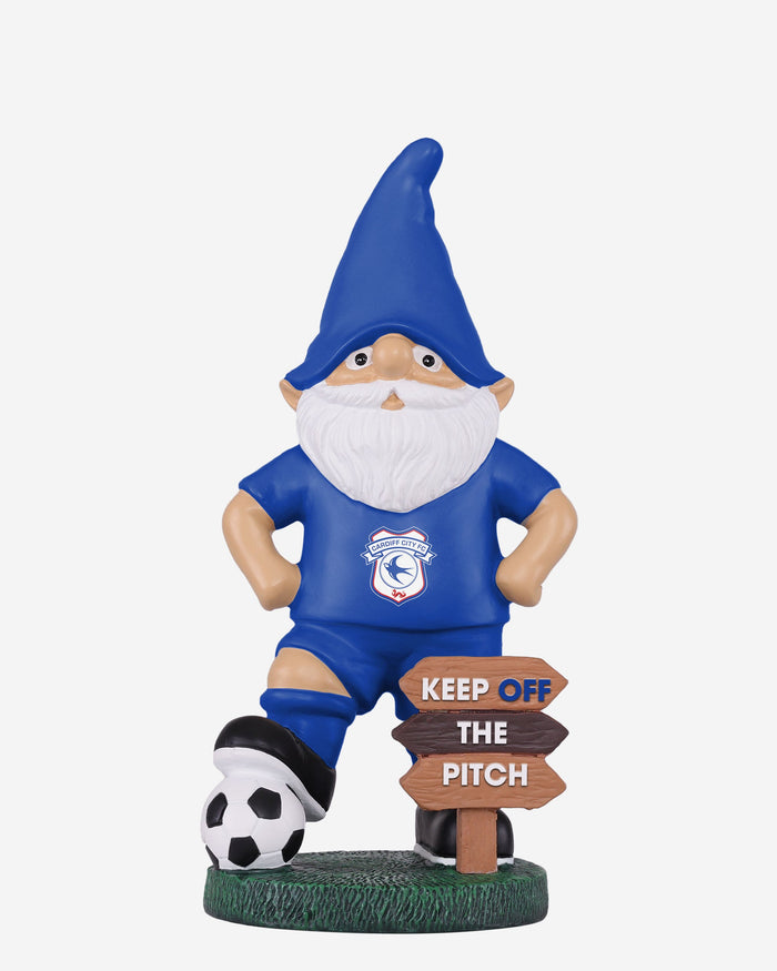 Cardiff City FC Keep Off The Pitch Gnome FOCO - FOCO.com | UK & IRE
