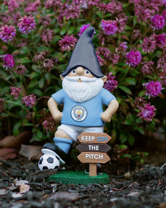 Manchester City FC Keep Off The Pitch Gnome FOCO - FOCO.com | UK & IRE