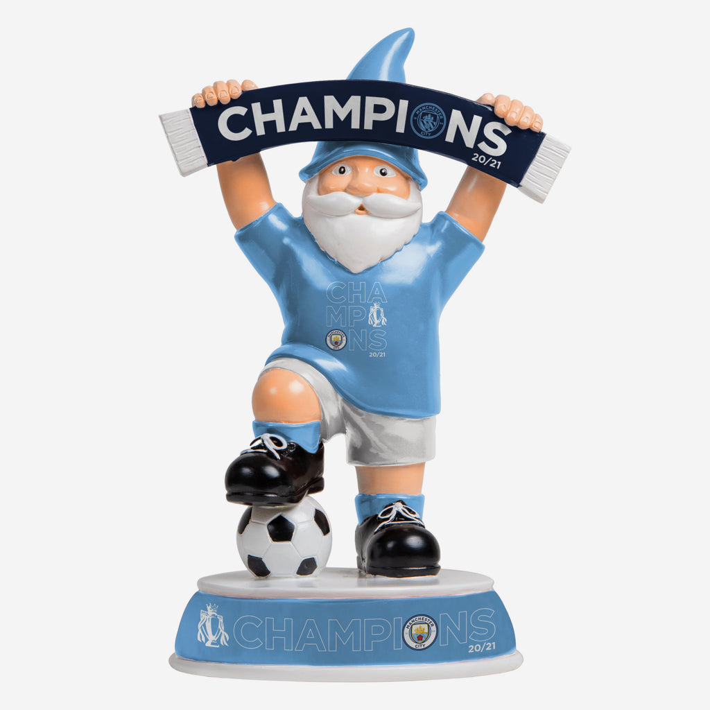 Manchester City FC Premier League Winners Scarf Gnome FOCO - FOCO.com | UK & IRE