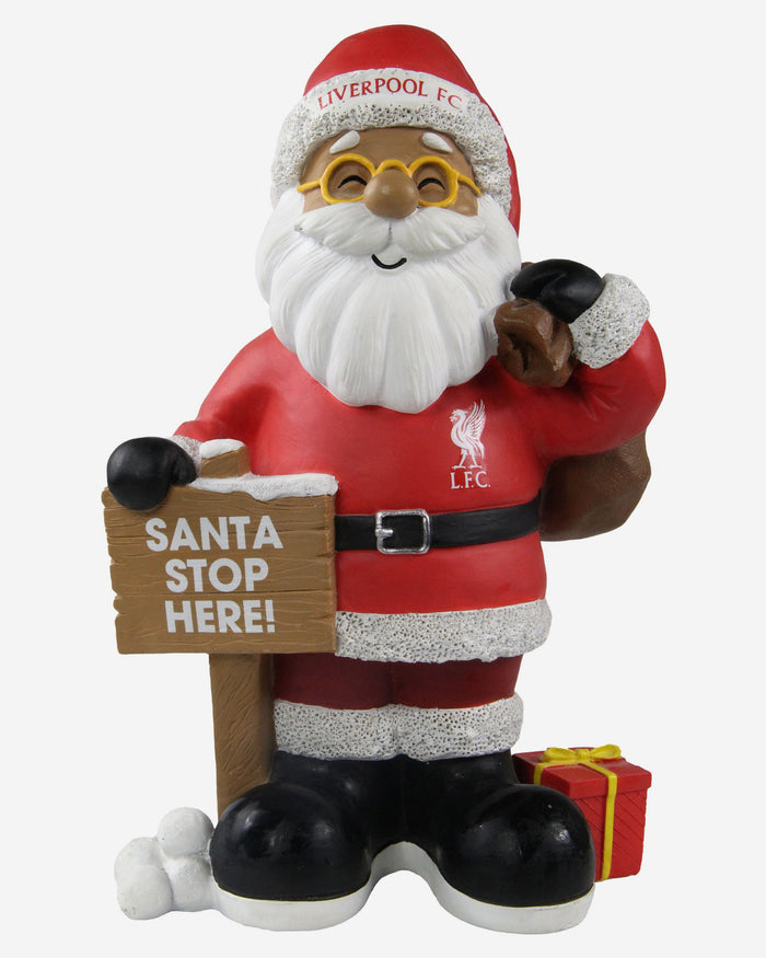 Liverpool FC Santa Stop Here Gnome FOCO - FOCO.com | UK & IRE