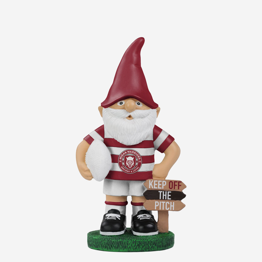 Wigan Warriors Keep Off The Pitch Gnome FOCO - FOCO.com | UK & IRE