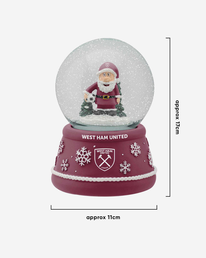 West Ham United FC Gnome Snow Globe FOCO - FOCO.com | UK & IRE