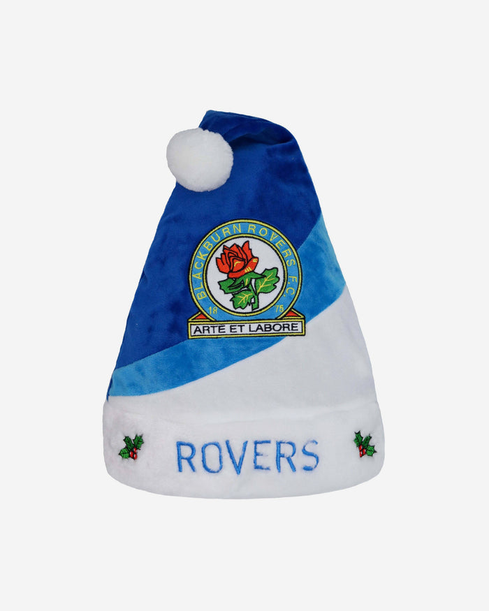 Blackburn Rovers FC Colourblock Santa Hat FOCO - FOCO.com | UK & IRE