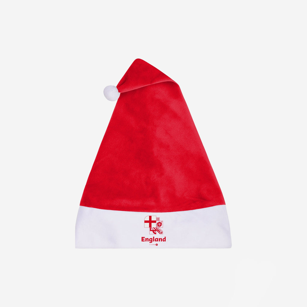 England FIFA World Cup Qatar 2022 Santa Hat FOCO - FOCO.com | UK & IRE